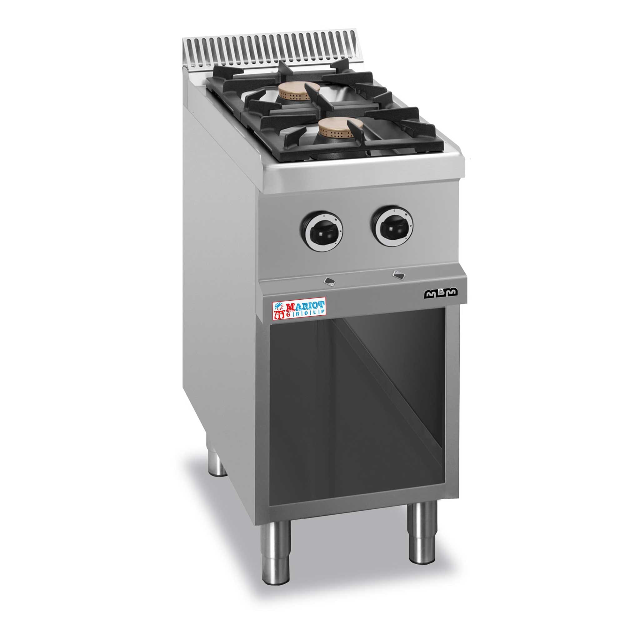 2-Burner Stainless Steel Gas Cooker - MG7G2A77XL