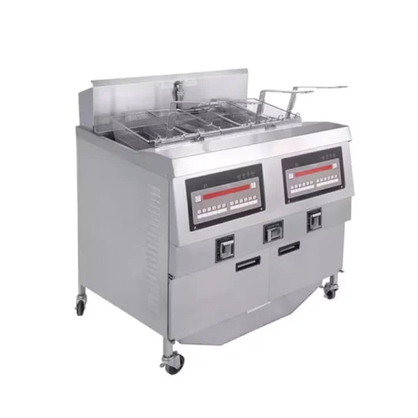 Electric Open Deep Fryer Double Tank OFE-322
