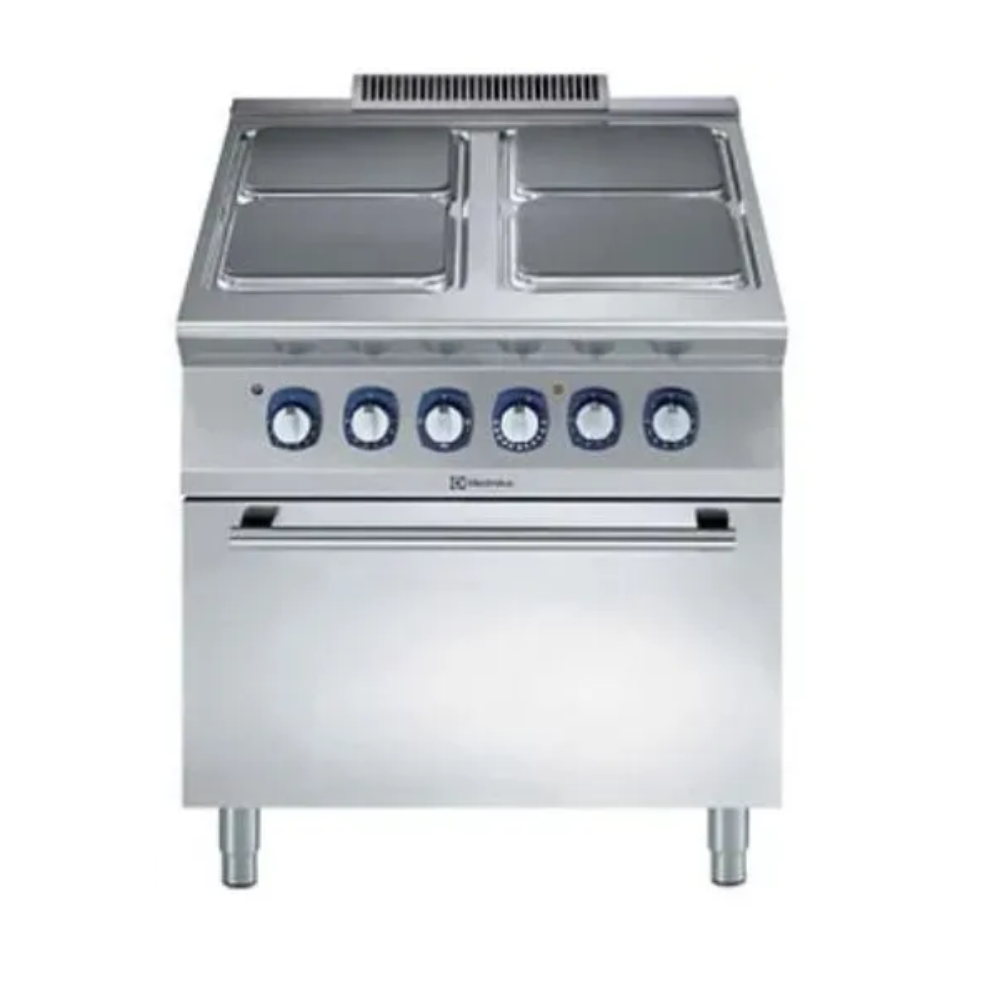 ELECTROLUX 4 HOT PLATE RANGE ON OVEN - E9ECEH4QE0 image 0
