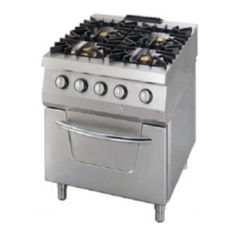 TECNOFRIGO GAS COOKER ON GAS OVEN - TFCG94 image 0