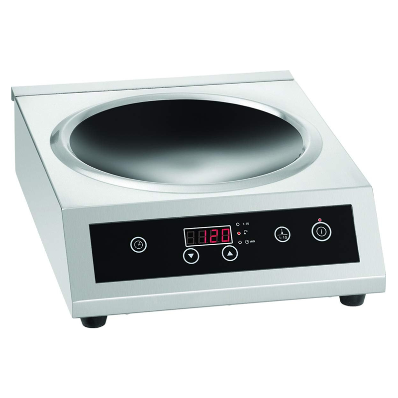 INDUCTION WOK PAN HEATER COUNTER - TYPE 500-3500W image 0