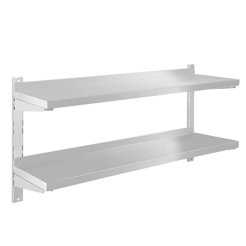WALL SHELF DOUBLE 102X40 - WSHD102 image 0