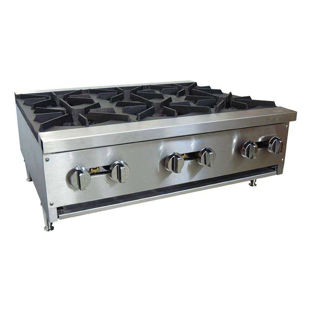 COUNTER TOP GAS STOVE 6 BURNER - STGH-6 image 0