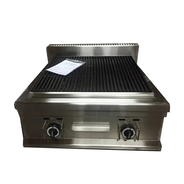 COUNTER TOP GAS LAVA ROCK GRILL - STGB-589 image 0
