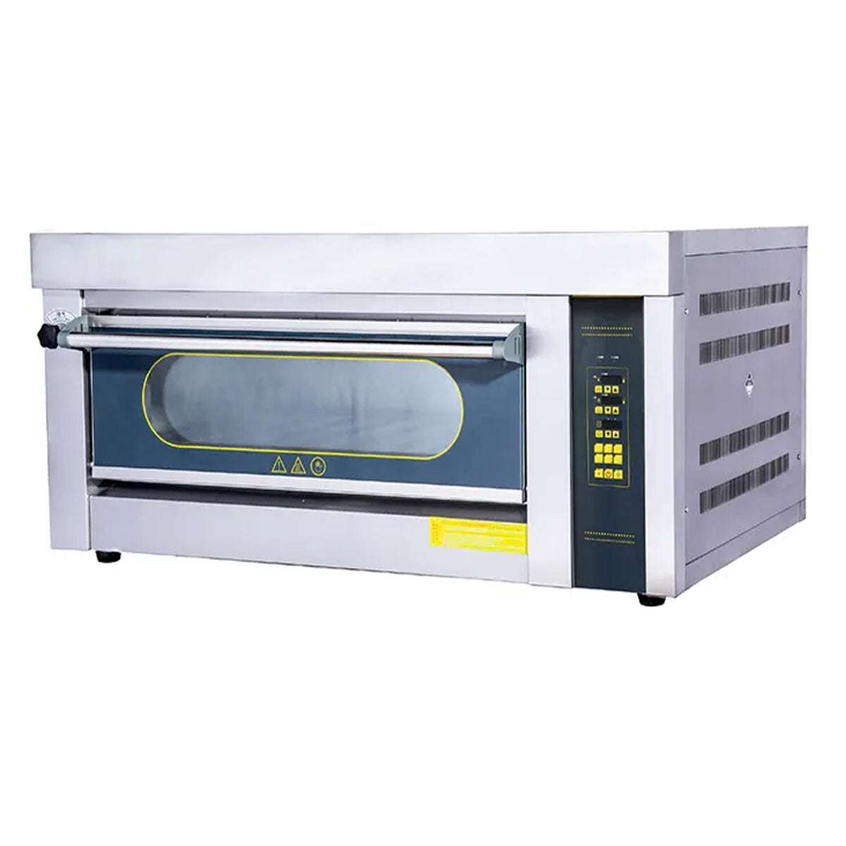 JMC-20RE-GAS OVEN LAMP (LARGE) BIG GLASS DOOR 1 DECK 2 TRAYS - JMC-20RE image 0