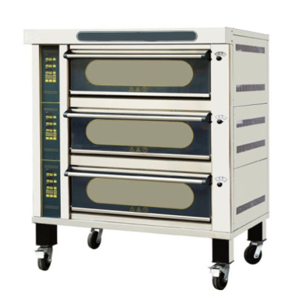 ELECTRIC 3 DECK LAMP OVEN 6 TRAYS - JMC-60DI image 0