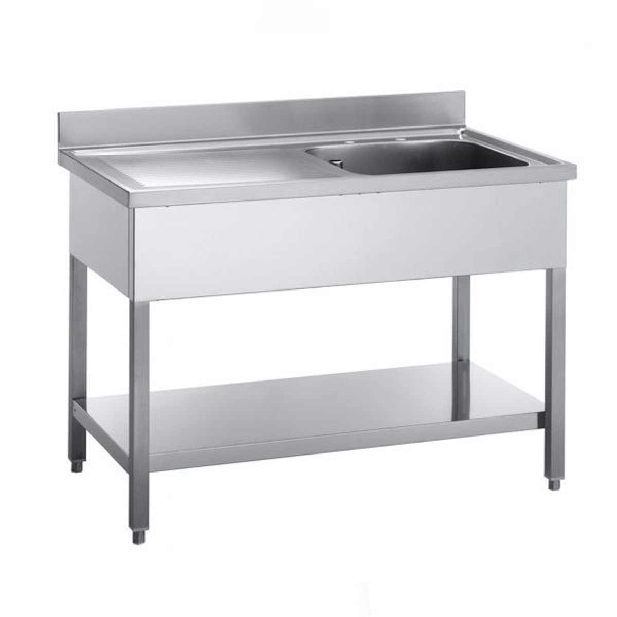 Sink on Stand 150X70X90 Right Bowl1 - SOS15070RB1 image 0
