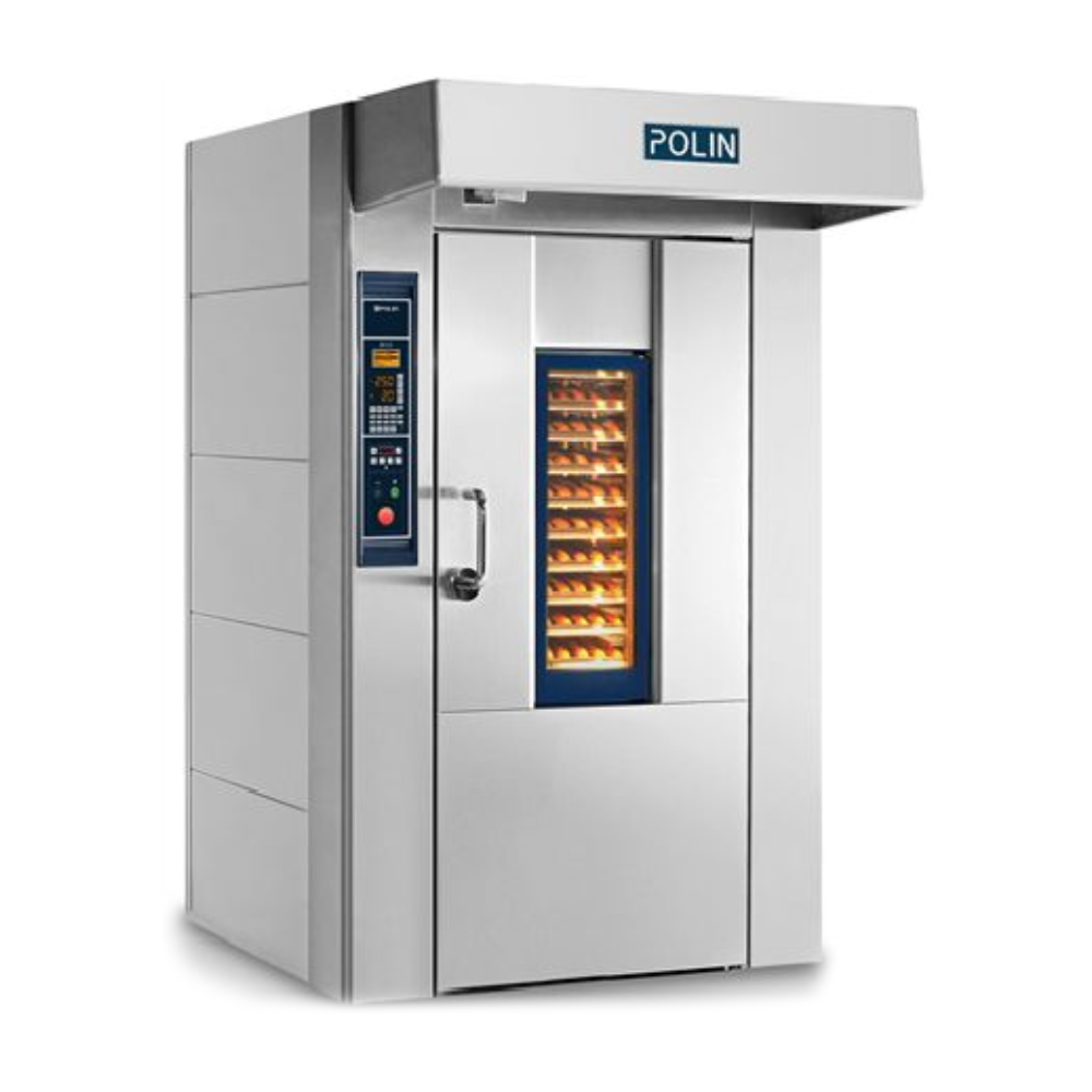 POLIN CLASSIC ROTARY OVEN GAS 60*80 TRAY ROTO SC SMART image 0
