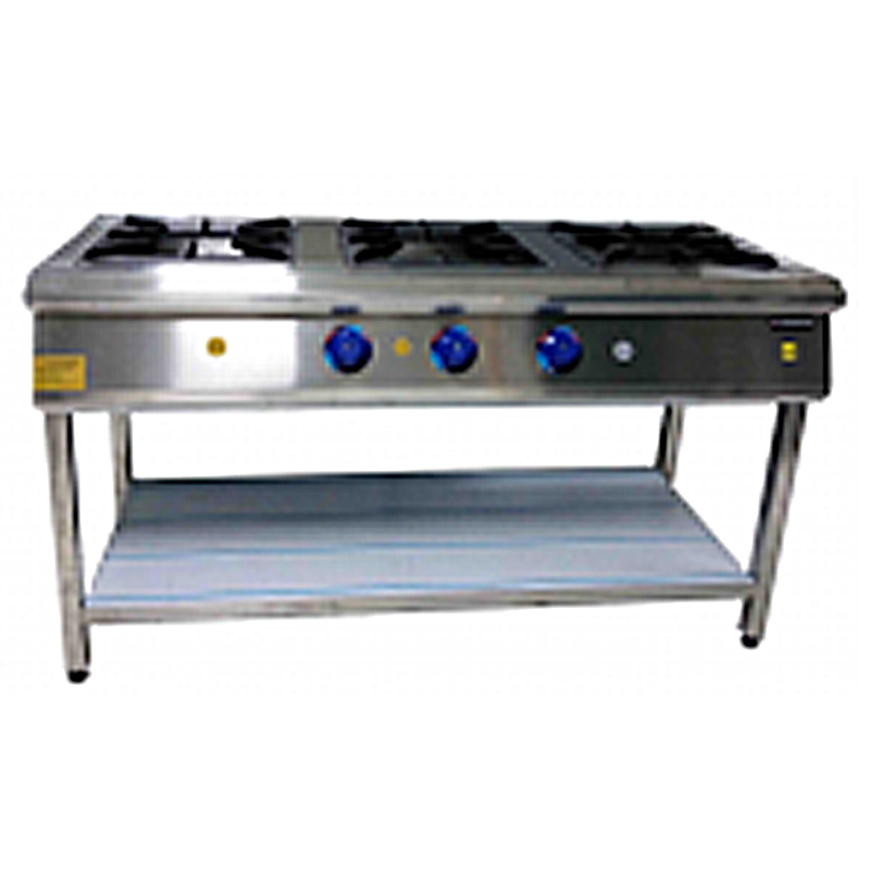 3 BURNER 150*60 GAS RANGE - TRO-03 image 0