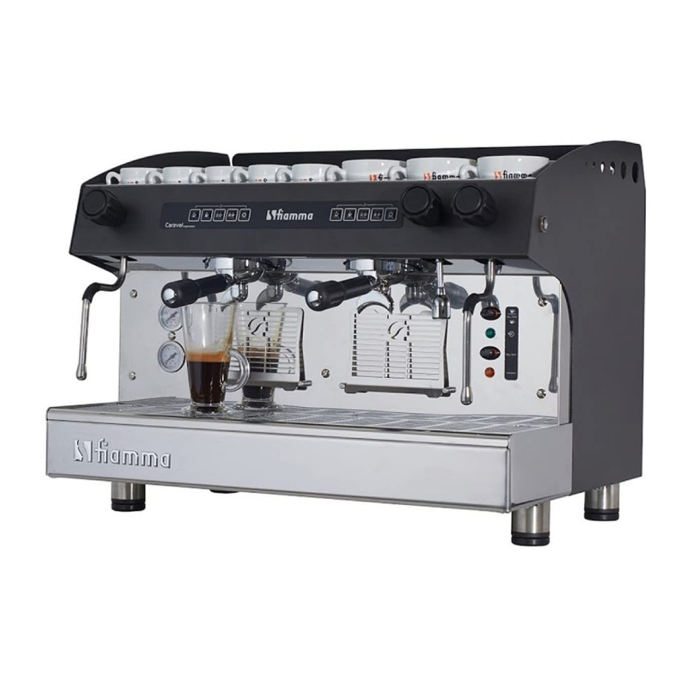 FIAMMA ESSPRESSO COFFEE SEMIAUTO MACHINE CARAVAL2TC image 0