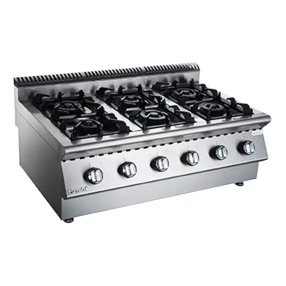 ALPHALUX GAS COOKER STOVE 6 BURNER - AXCG-600-6 image 0