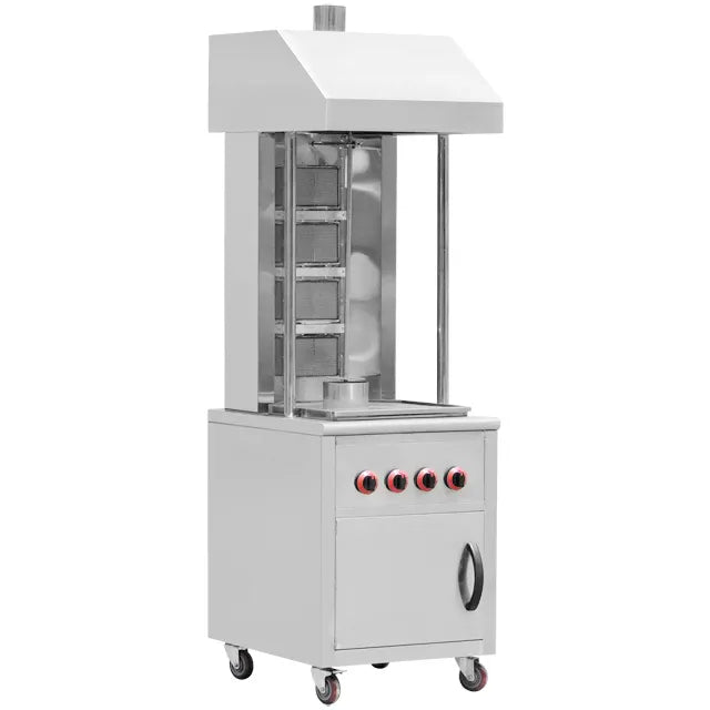 Shawarma on cabinet 4 burner local 60X70X210 Burner without warranty - SHC4B6070 image 0