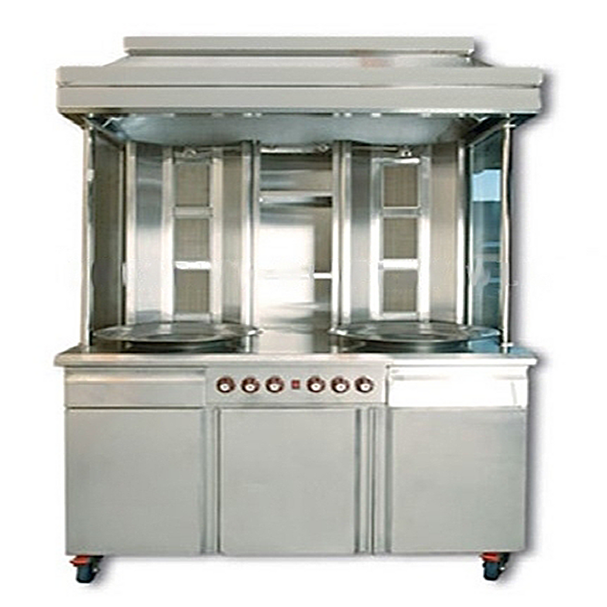 Shawarma on Cabinet 6 Burner 200X70X120 Burner without warranty - SHC6B20070 image 0