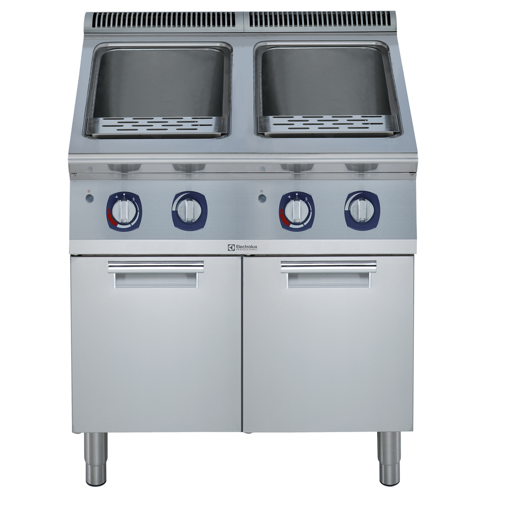 ELECTRIC PASTA COOKER 2X40 LT WELLS+(GRID+KIT+FRAME) E9PCEH2MF0 image 0