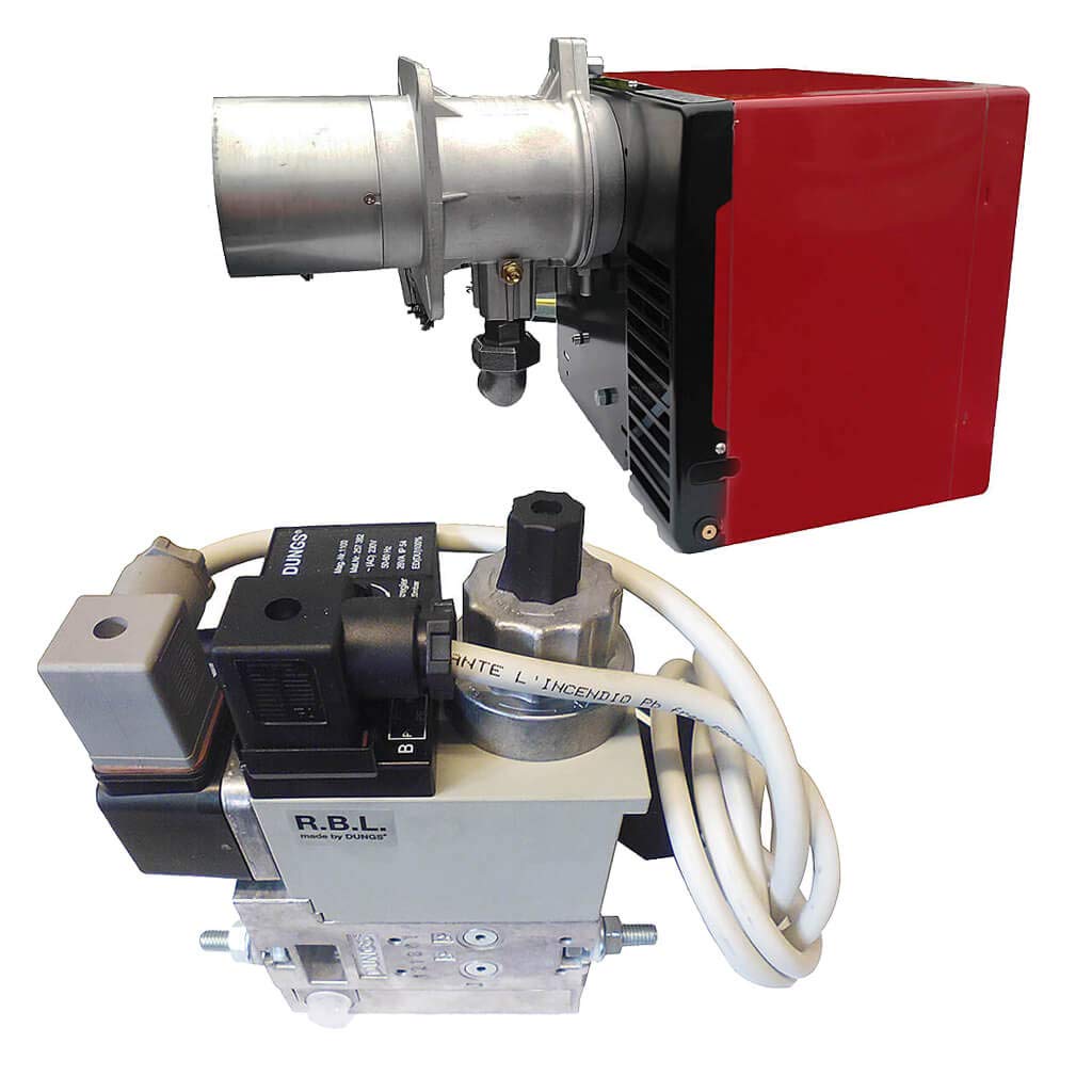 BURNER GAS FOR ROTARY OVEN FS10 DOUBLE SEGMENT LPG GAS/NATURAL GAS 130W, 1PH, 220V image 0