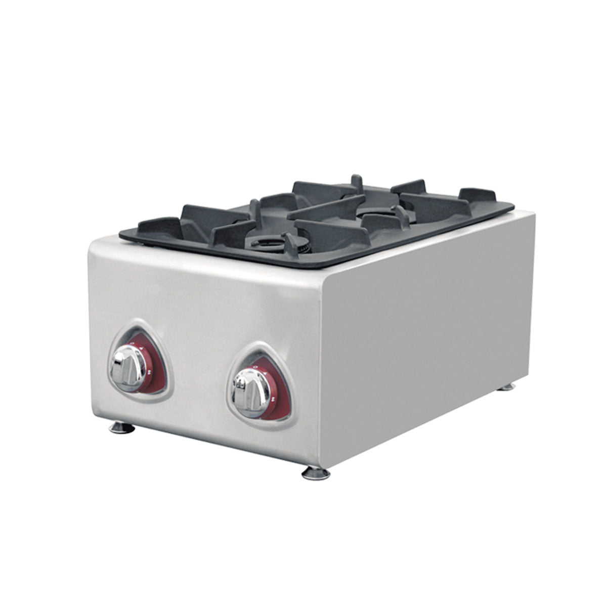 AXGC-600-2 GAS COOKER 2 BURNER -E-RQB-400 image 0