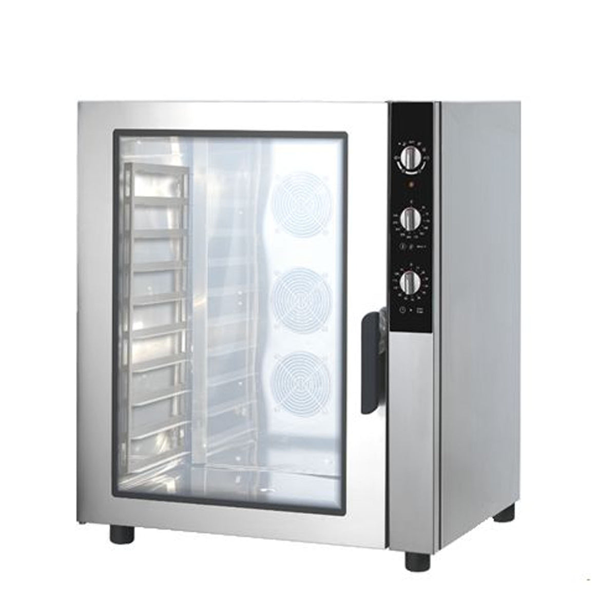 NG-SP-010G-Gas convection Oven ALPHALUX with STEAM 10 tray 10 GN1/1 PROGRAMMABLE image 0