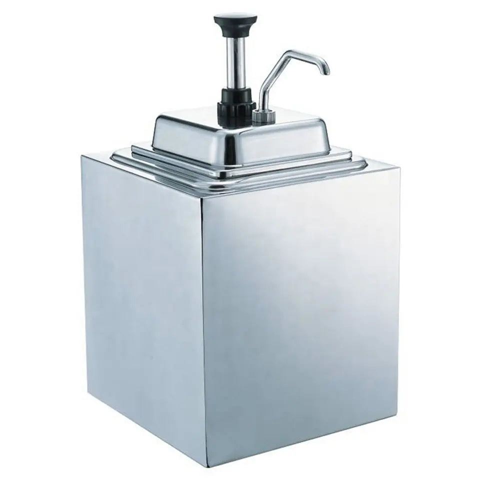 SAUCE PUMP SS HEAD SINGLE KETCHUP L16016 image 0