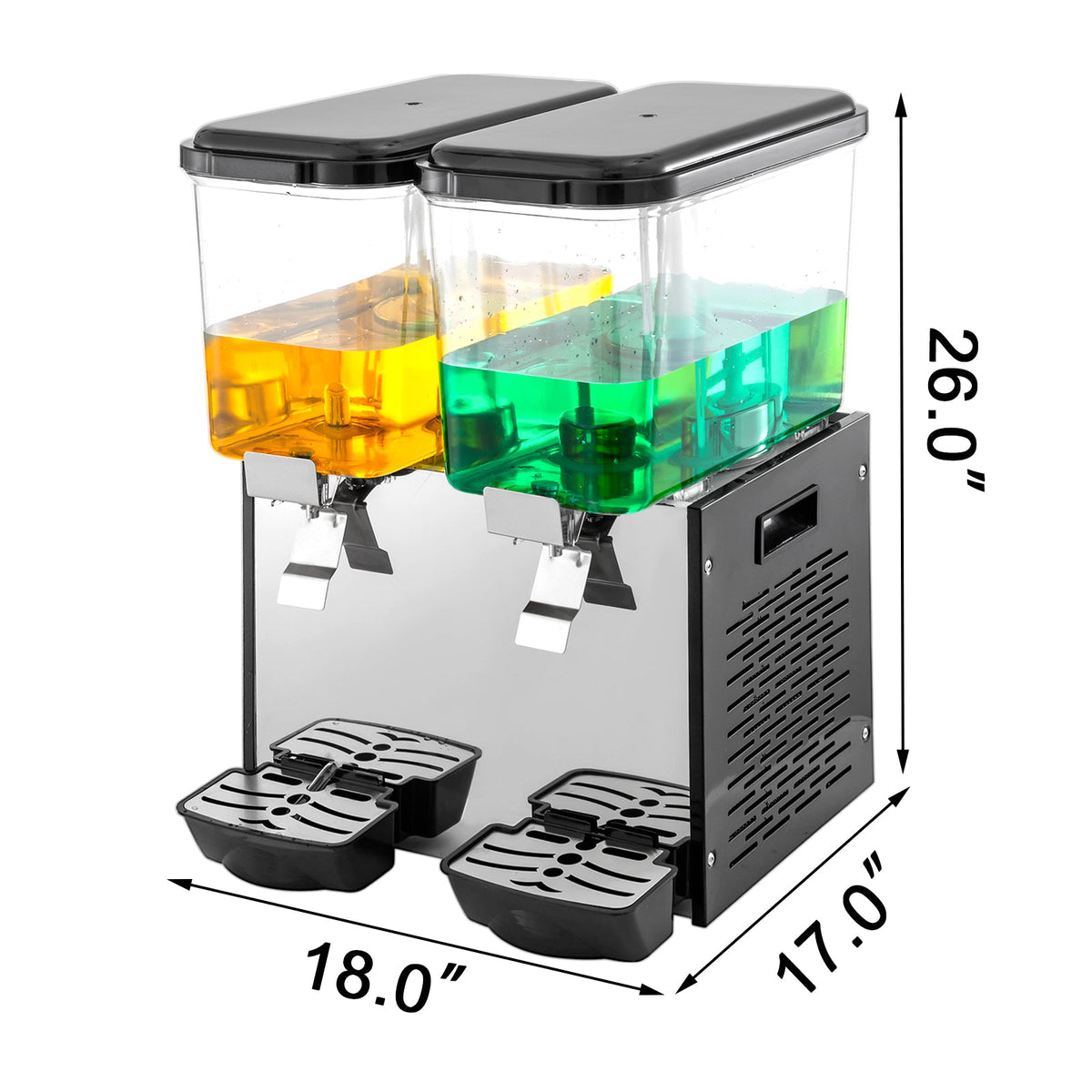 Juice Dispenser black 2 tank 18L*2 image 0