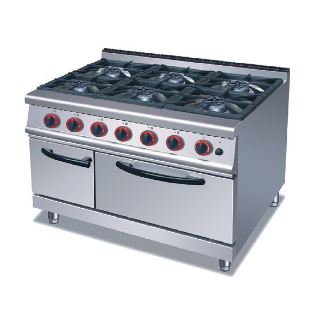 STARWAY GAS RANGE 6 BURNERS ON BIG OVEN image 0