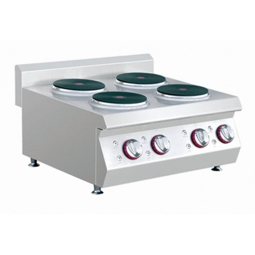 D-DS-600-NWS/S ELECTRIC TABLE TOP 4 ROUNDS HOT PLATE image 0
