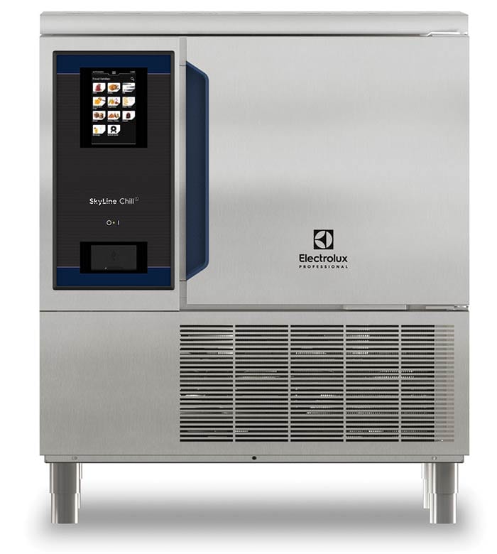 SKYLINE CHILLS BLAST CHILLER FREEZER 30/30KG 6 GN 1/1 WITH TOP - EBFA61TE image 0