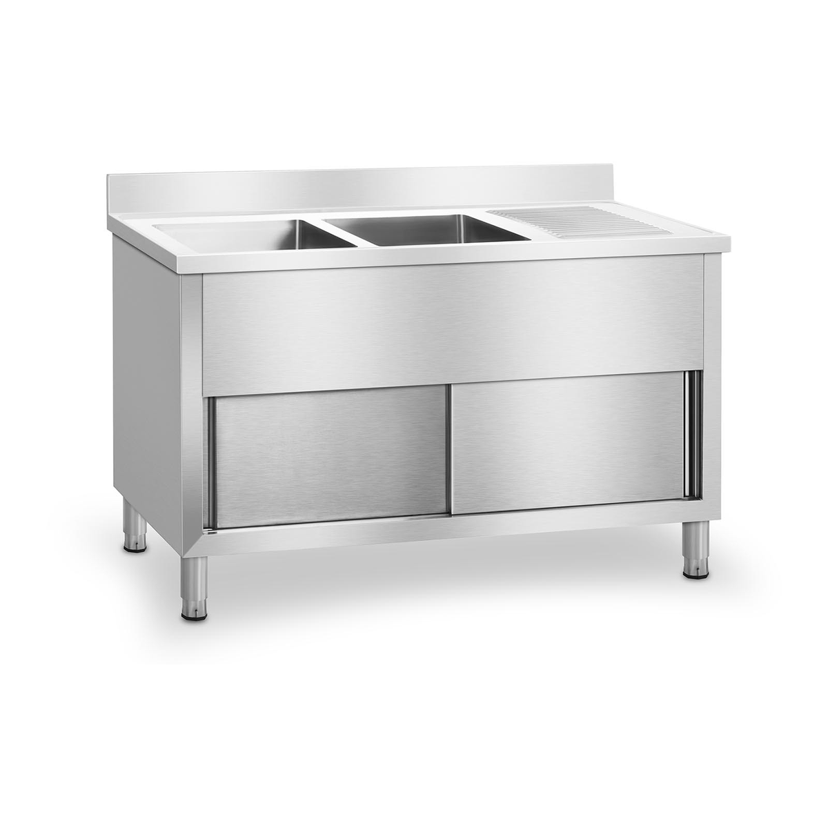 Sink on Cabinet 180X70X85 Middle Bowls2 - SOC18070MB2 image 0
