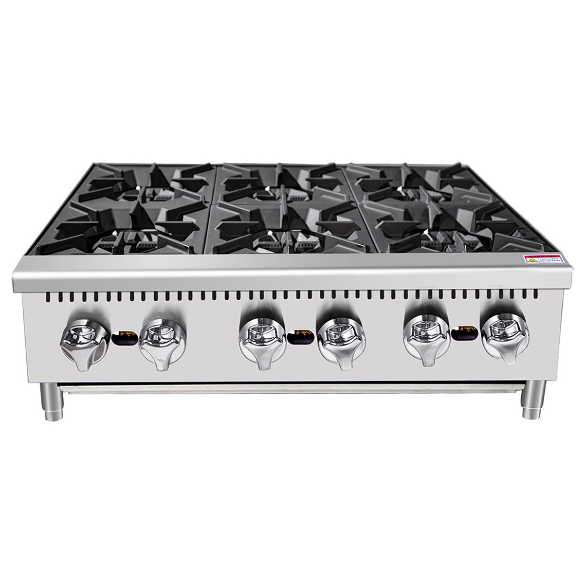 GAS COOKER 6 BURNERS HOT PLATE image 0