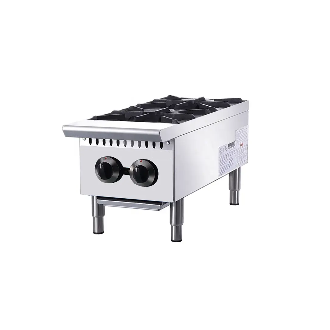 American 12-Burner Gas Cooktop – E-RQB-2