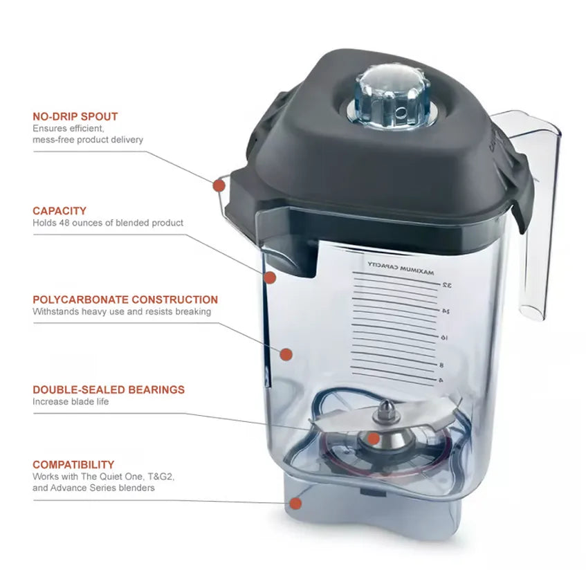 Blender Advance Container w/Lid & Blade – 058669 (15978)