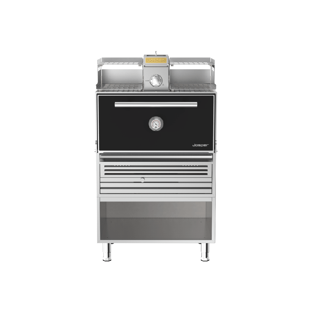 CHARCOAL GRILL OVEN WITH TABLE – HJXPROL175WT