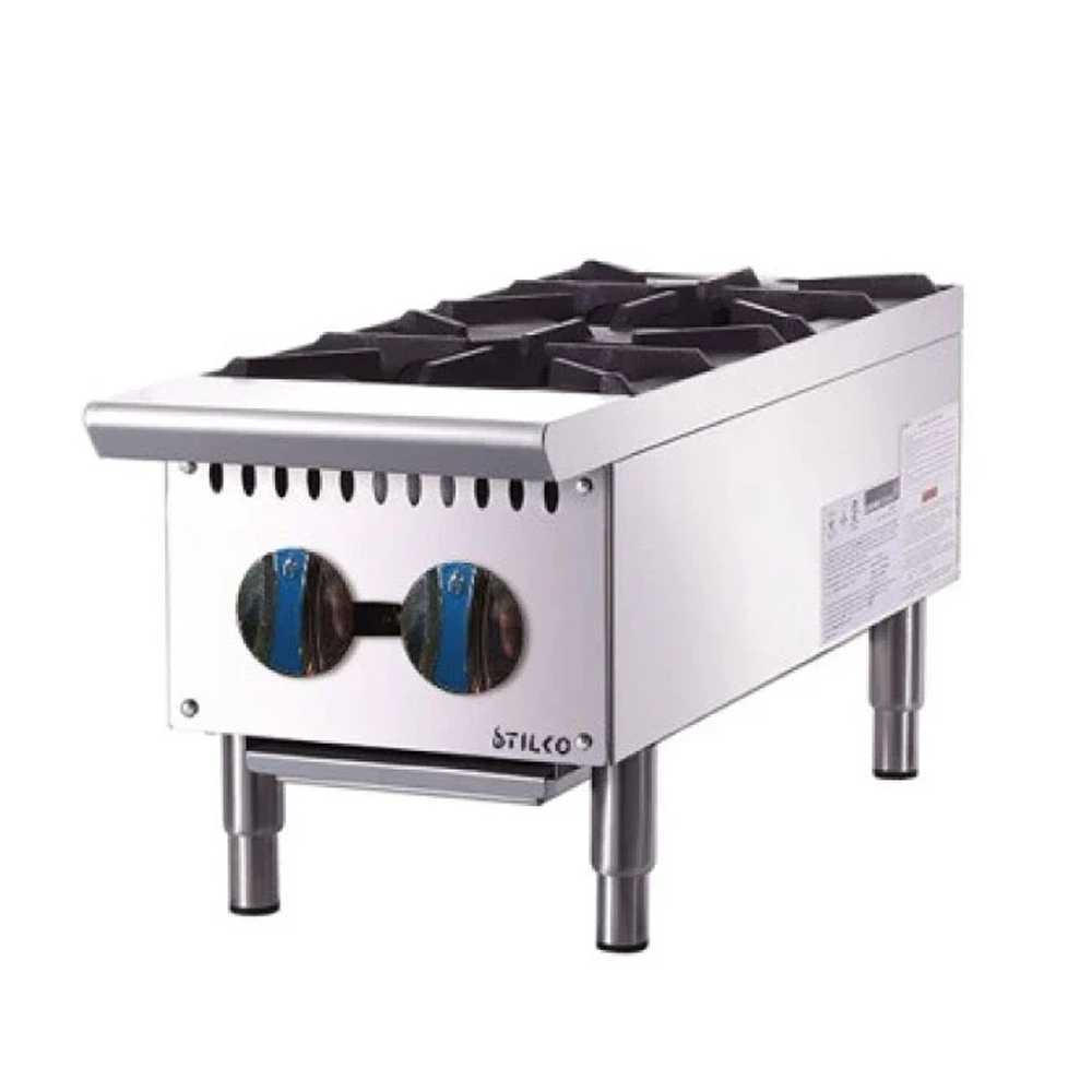 American 12-Burner Gas Cooktop – E-RQB-2