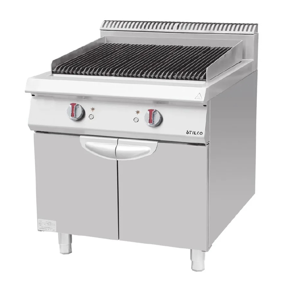 GAS LAVA STONE GRILL ON CABINET E-RQH-900