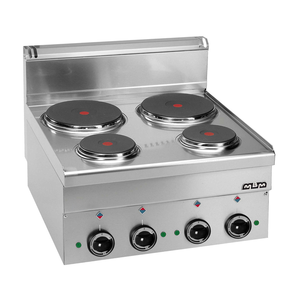 Counter Top 4 ROUND ELECTRIC PLATES – E46