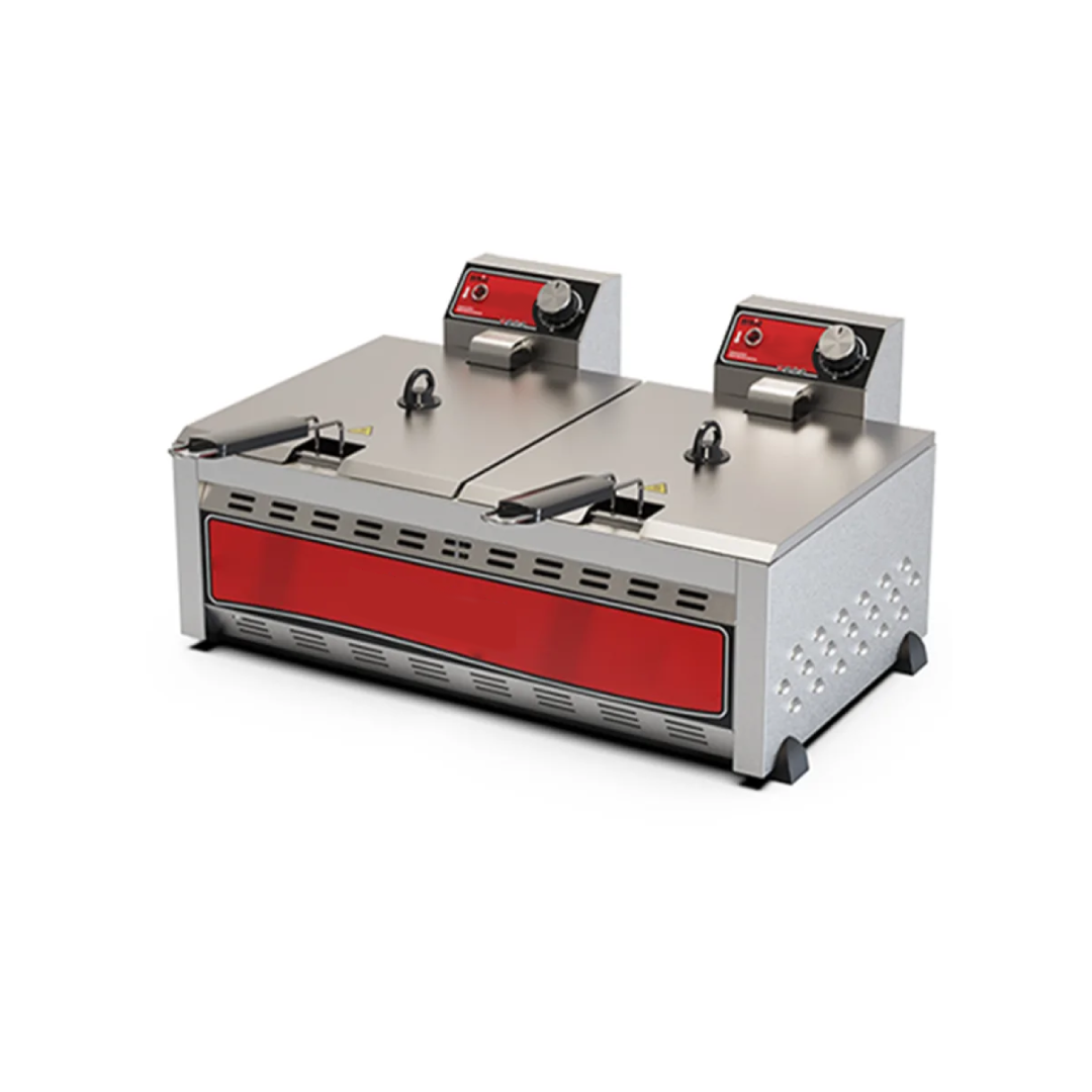 Electric Fryer with Dual Tanks – RS046