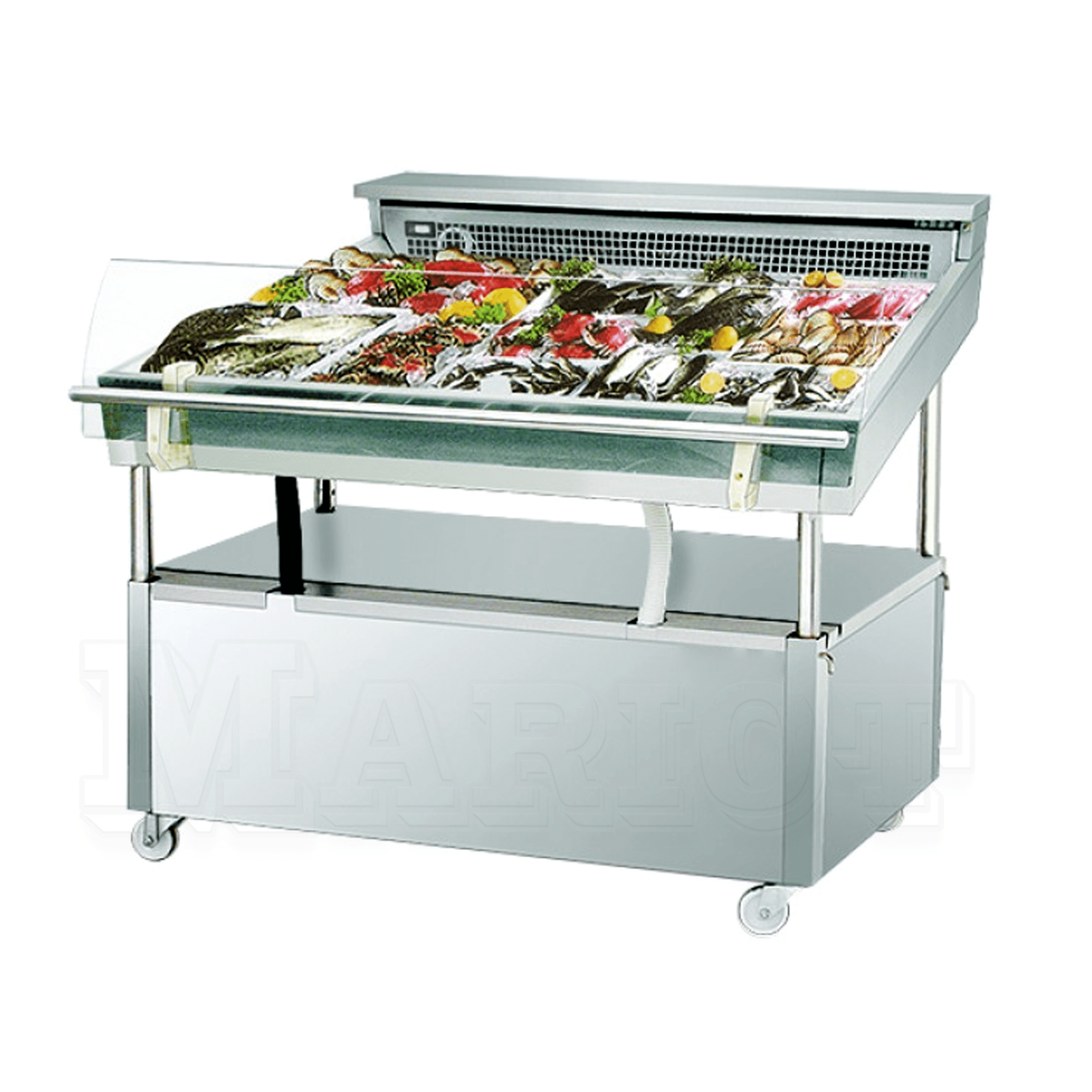 Fish Display Chiller 4 shelve- FDC4 S/S