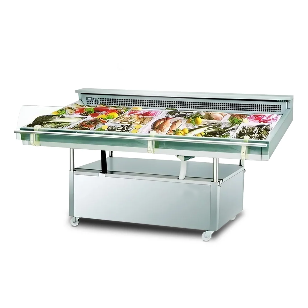 Fish Display Chiller 8 shelve- FDC8 S/S