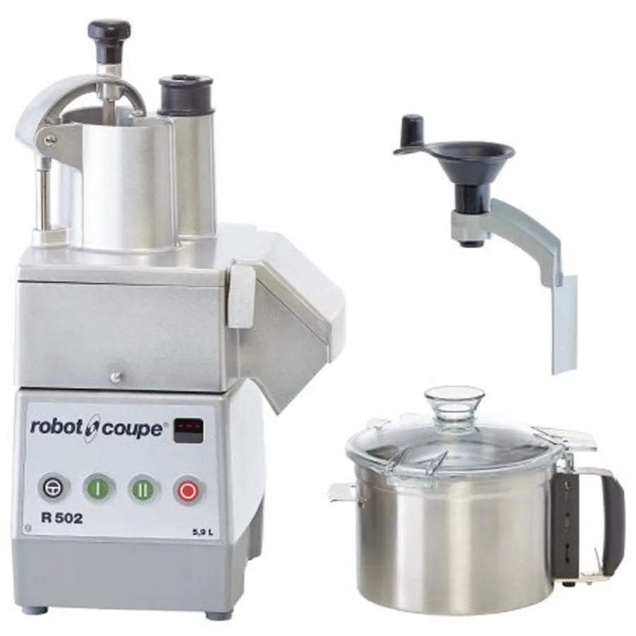 FOOD PROCESSOR CUTTER & VEGETABLE SLICER – R502G / 2382