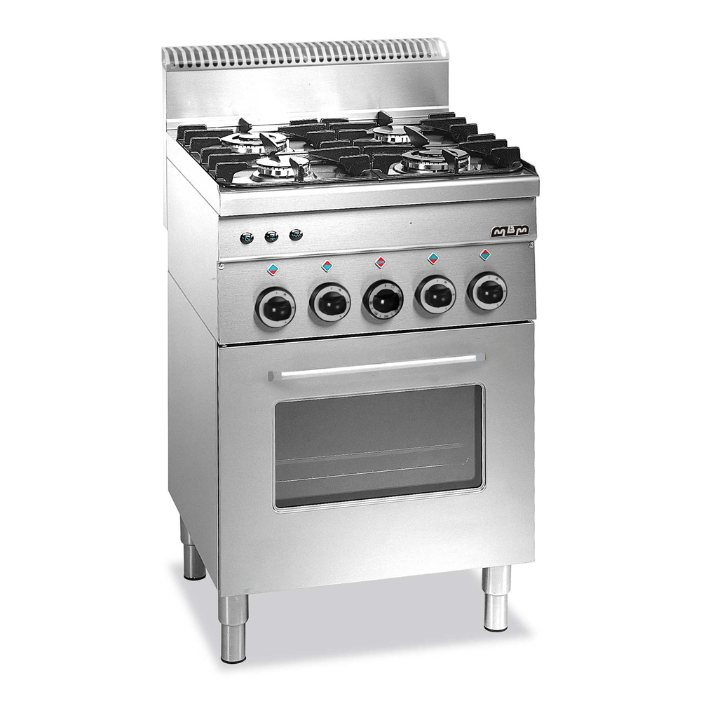 Gas Cooker on electric oven & grill – G4SFE6