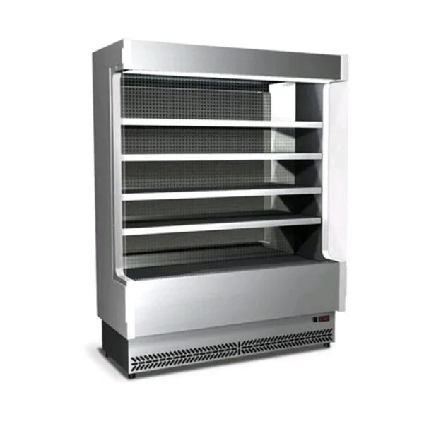 VULCAN INOX V80125SLINOX Vertical Multi-Deck Display Refrigerator for Dairy & Cold-Cuts