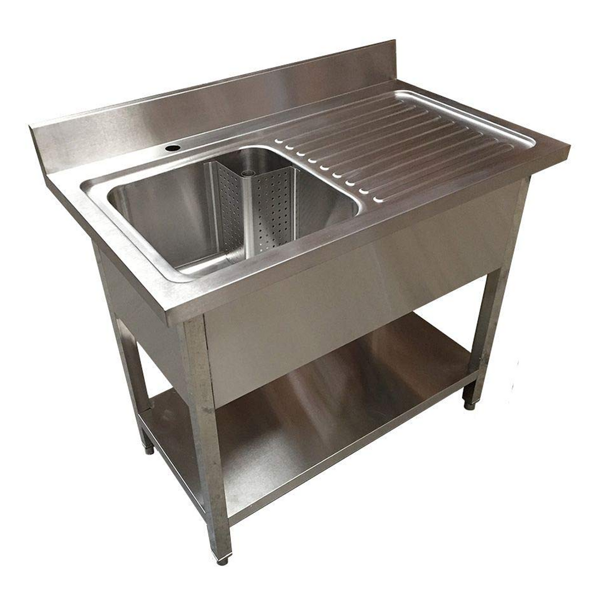 Sink on Stand 100X70X90 Right Bowl1 - SOS10070RB1 image 0