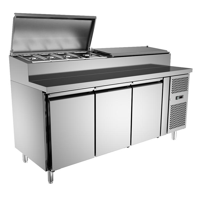 TECNOFRIGO Sandwich Prep. Chiller Italy 3 doors 200cm TFSH3000/700 image 0