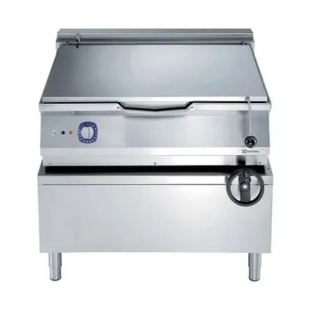 100LT ELEC. BRAISING PAN-DUOMAT BOTTOM AUT. E9BREJDPFM image 0