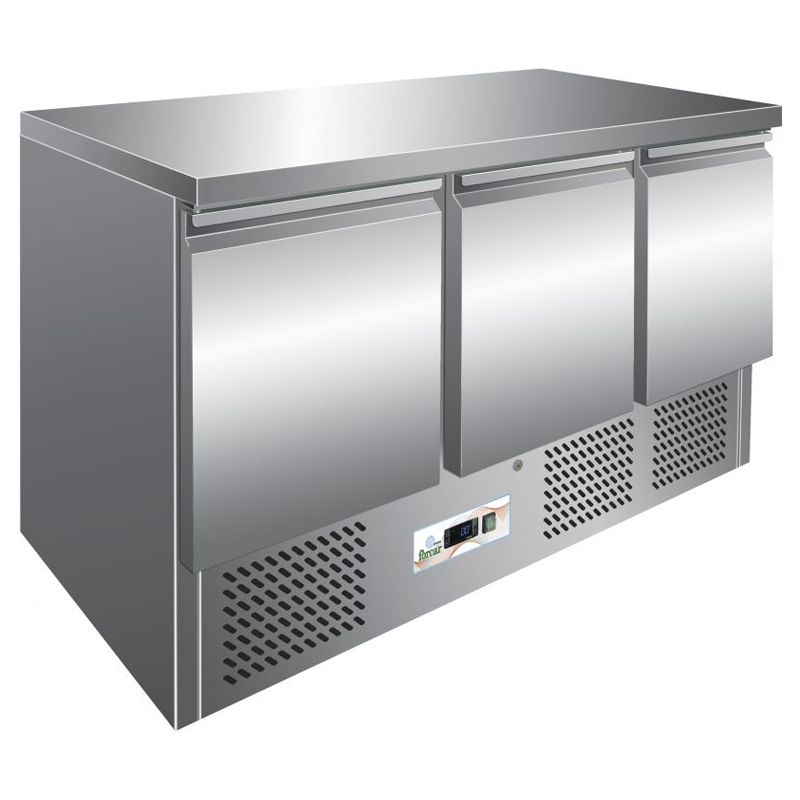 TECNOFRIGO Counter Chiller Italy 3 door TFS903 SS TOP image 0