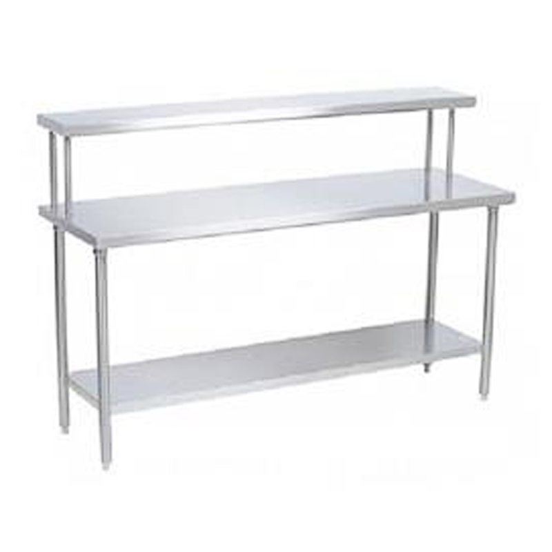 WORK TABLE 1 Under Shelf 250X80X90 Flat top 1 Over Shelf - WT1U250FV1 image 0