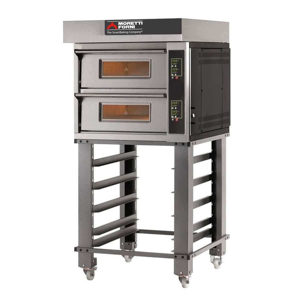 PIZZA OVEN 2 DECK ELECTRIC + WITH STAND MORETTI FORNI - ID60/60D image 0