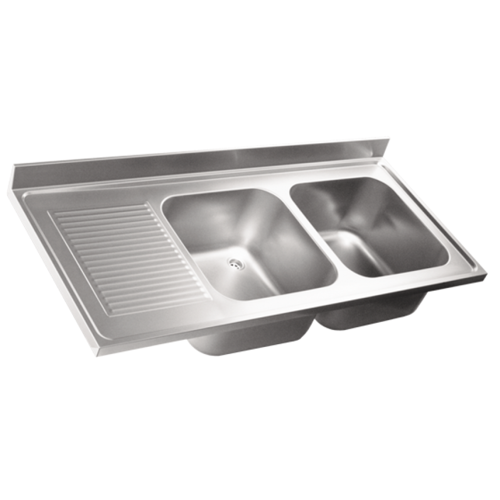 Sink on Stand 180X70X90 Middle Bowls2 - SOS18070MB2 image 0