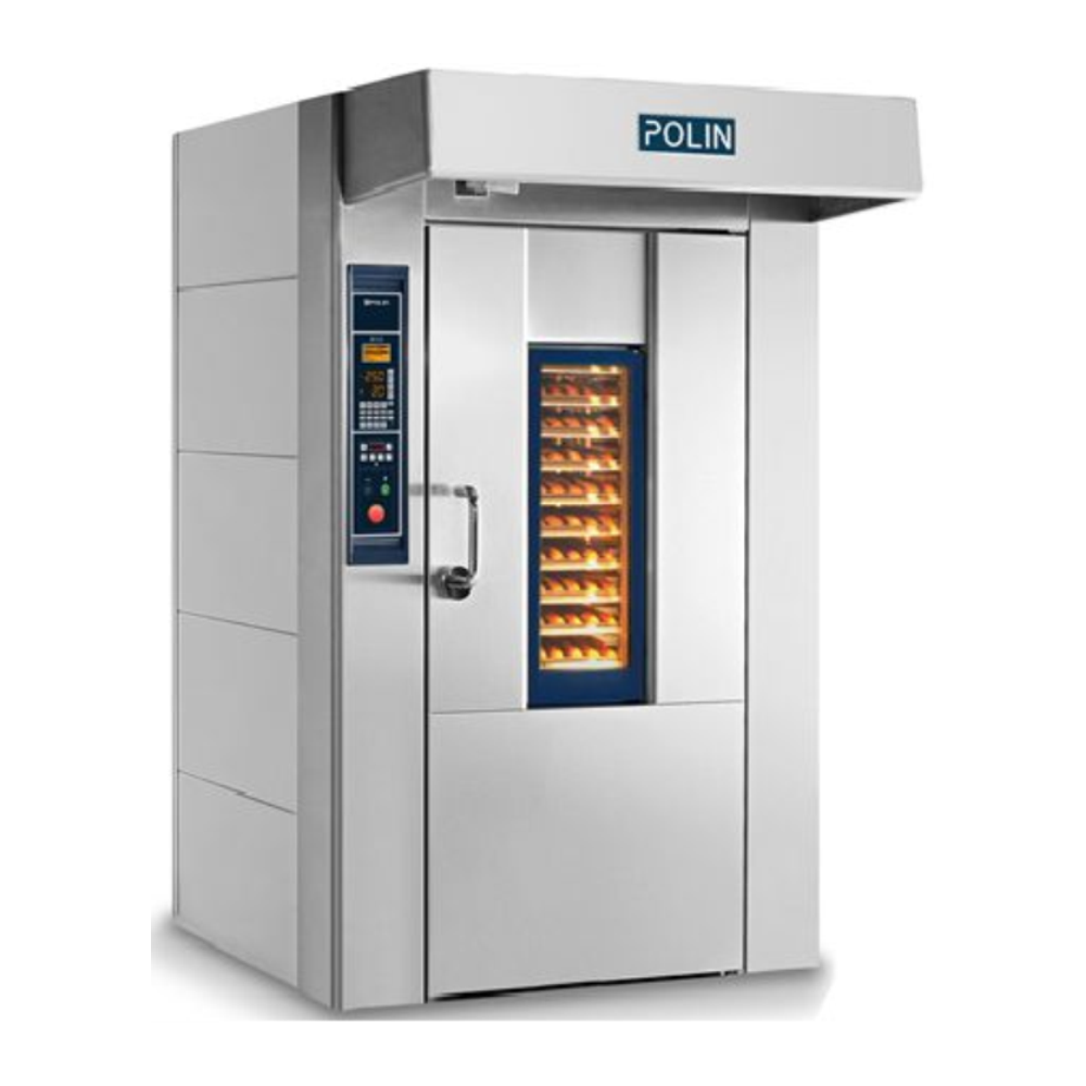 Electric Rotary Oven POLIN CLASSIC no trolly ROTO 60*80 SE SMART image 0