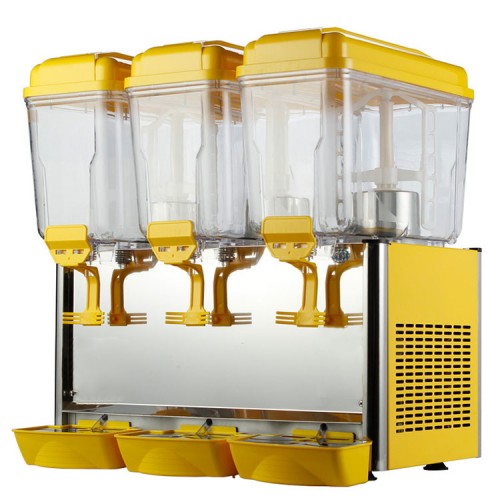 Juice Dispenser YELLOW 3 tank 18L*3 image 0