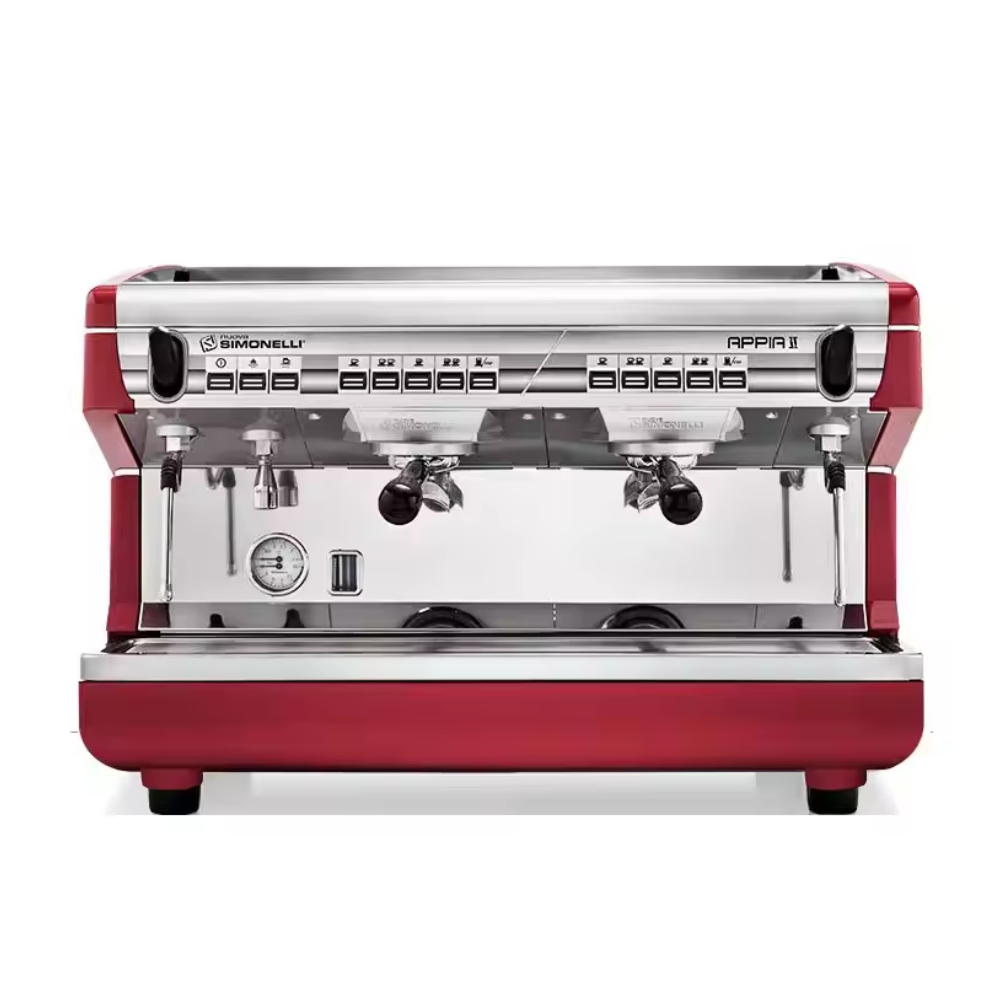 SIMONELLI AUTOMATIC COFFEE MACHINE O.E.M MACHINIE 2GR RED image 0